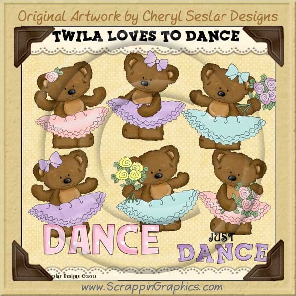 Twila Loves To Dance Limited Pro Clip Art Graphics - Click Image to Close