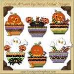 Halloween Bowls Clip Art Download