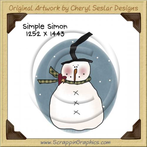 Simple Simon Single Graphics Clip Art Download