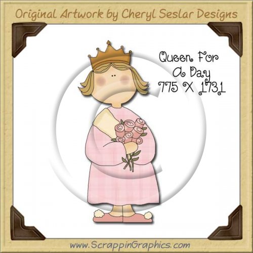 Queen For A Day Single Graphics Clip Art Download