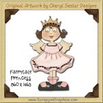 Fairytale Princess Single Graphics Clip Art Download