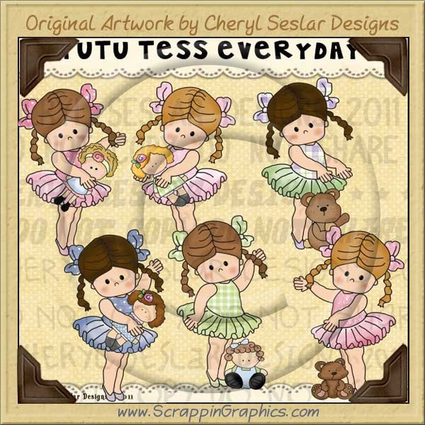 Tutu Tess Everyday Limited Pro Clip Art Graphics - Click Image to Close