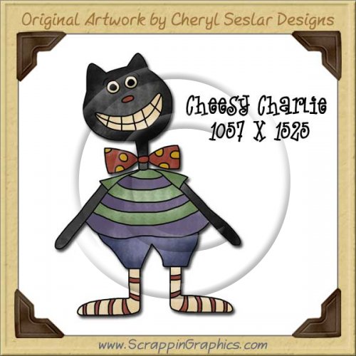 Cheesy Charlie Single Graphics Clip Art Download