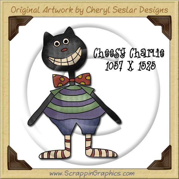 Cheesy Charlie Single Graphics Clip Art Download - Click Image to Close