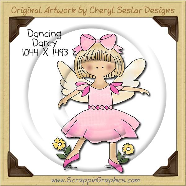 Dancing Darcy Single Clip Art Graphic Download - Click Image to Close