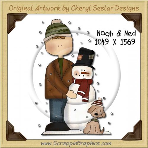 Noah & Ned Single Graphics Clip Art Download