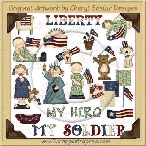 Sweet Land Of Liberty Clip Art Graphics Collection