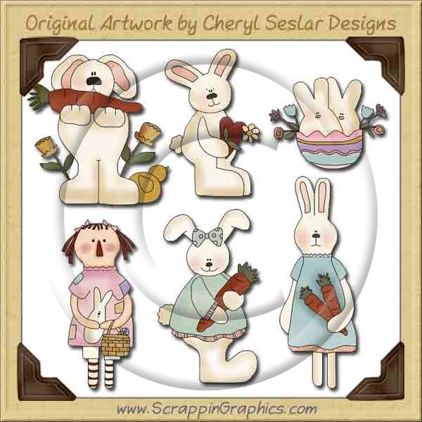 Some Bunny to Love Collection Graphics Clip Art Download - Click Image to Close