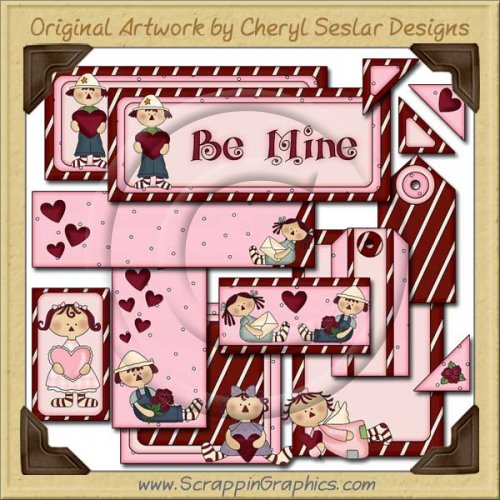 Annie Be Mine Journaling Delights Digital Scrapbooking Graphics Clip Art Download