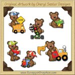 Raggedy Bears All Boys Graphics Clip Art Download