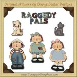 Raggedy Pals Graphics Clip Art Download