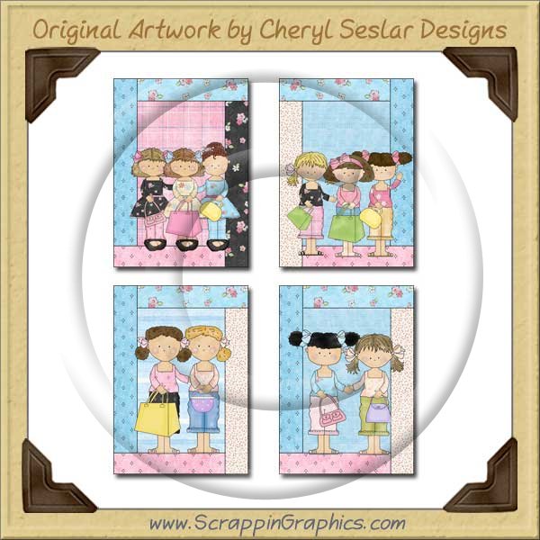 Forever Friends Cards Collection Printable Craft Download - Click Image to Close