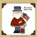 Mr. Liberty Single Graphics Clip Art Download