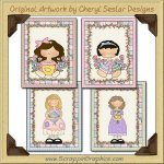 Easter Sweetie Sampler Card Collection Printable Craft Download