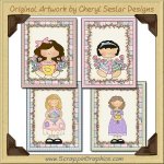 Easter Sweetie Sampler Card Collection Printable Craft Download