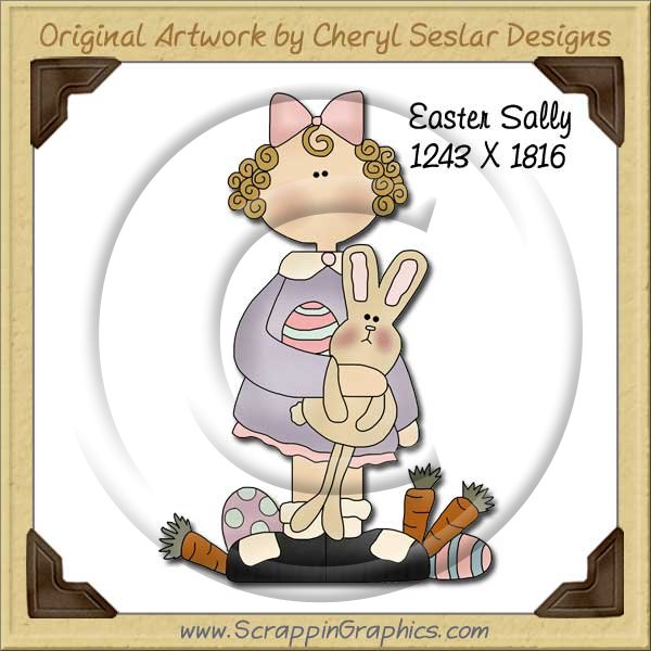 Easter Sally Single Graphics Clip Art Download - Click Image to Close