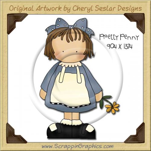 Pretty Penny Single Graphics Clip Art Download