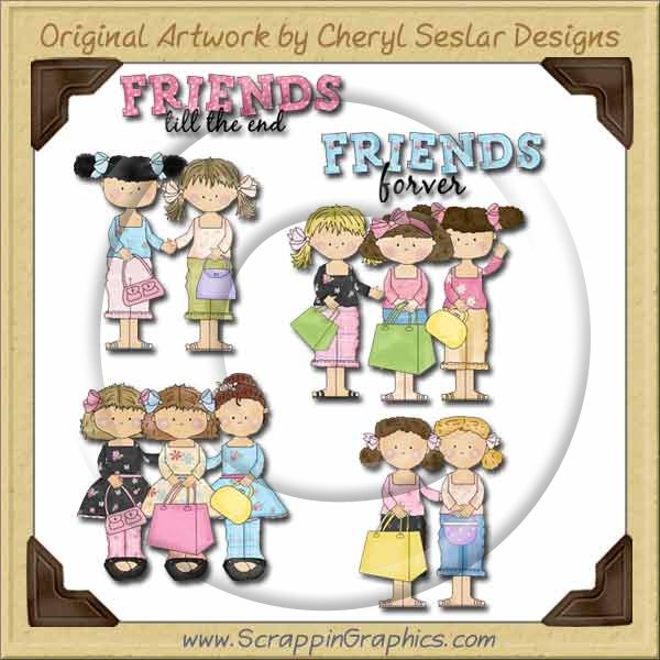 Friends Forever Collection Graphics Clip Art Download - Click Image to Close