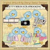 Pretty Bird Scrapbooking Limited Pro Clip Art Graphics