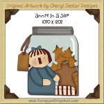 Annie In A Jar Single Graphics Clip Art Download