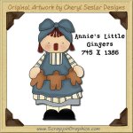 Annie's Little Gingers Single Graphics Clip Art Download