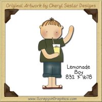 Lemonade Boy Single Graphics Clip Art Download