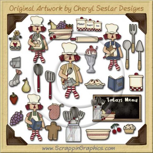 Annie's Kitchen Collection Clip Art Download