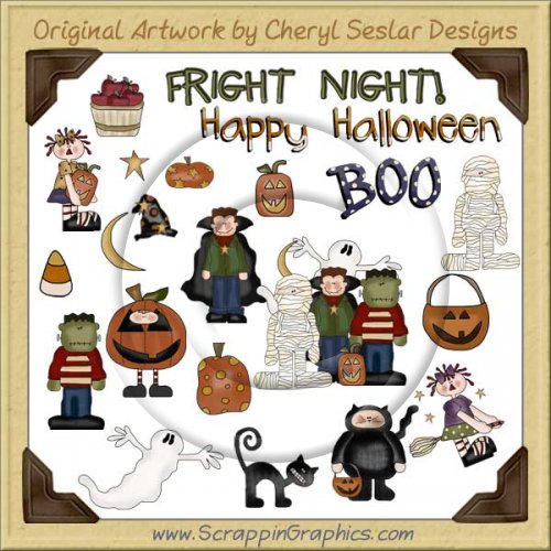 Fright Night Clip Art Download