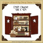 Craft Cabinet Single Graphics Clip Art Download