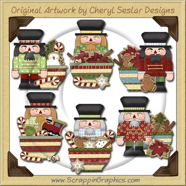 Nutcracker Bowls Clip Art Download - Click Image to Close