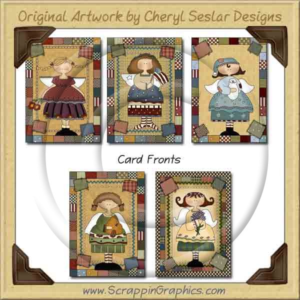 Whimsical Angels Collection Graphics Clip Art Download - Click Image to Close