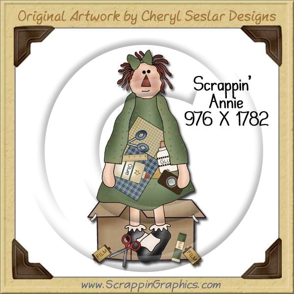 Scrappin' Annie Single Graphics Clip Art Download - Click Image to Close