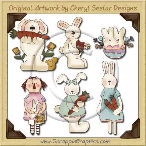 Some Bunny to Love Collection Graphics Clip Art Download