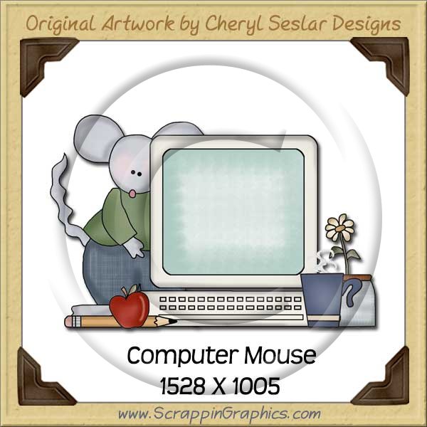 Computer Mouse Single Graphics Clip Art Download - Click Image to Close