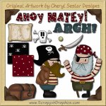 Little Pirates Collection Graphics Clip Art Download