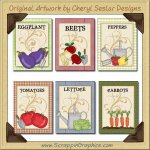 Seed Packets Collection Graphics Clip Art Download