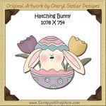 Hatching Bunny Single Graphics Clip Art Download