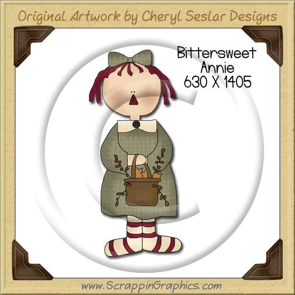 Bittersweet Annie Single Graphics Clip Art Download - Click Image to Close