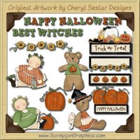 Country Wishes Halloween Limited Pro Graphics Clip Art Download