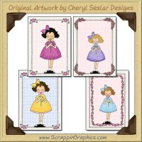 Flower For Mommy Sampler Card Printable Craft Download