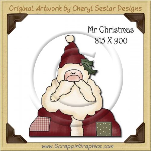 Mr. Christmas Single Graphics Clip Art Download