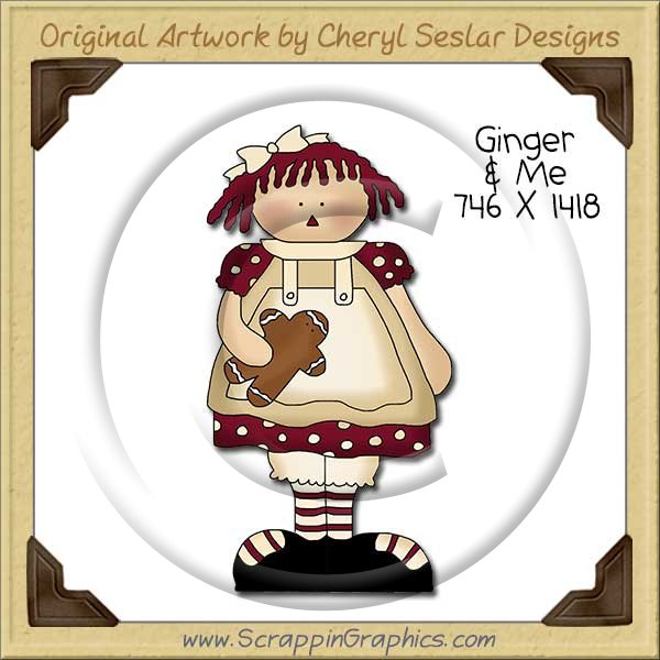 Ginger & Me Single Clip Art Graphic Download - Click Image to Close