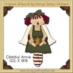 Celestial Annie Single Clip Art Graphic Download