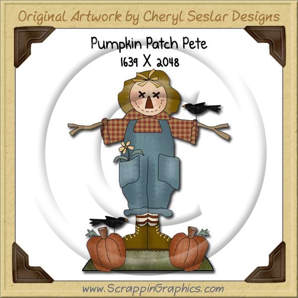 Pumpkin Patch Pete Single Graphics Clip Art Download - Click Image to Close