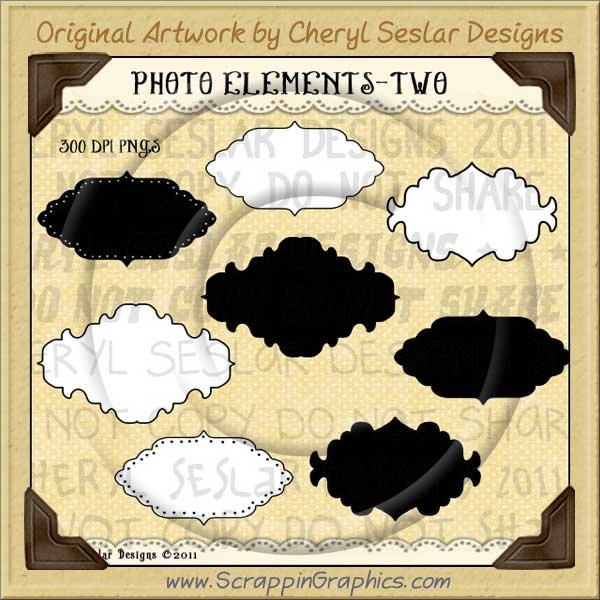 Photo Elements Two Limited Pro Clip Art Graphics - Click Image to Close