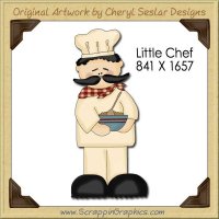 Little Chef Single Graphics Clip Art Download