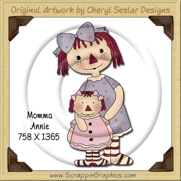 Momma Annie Single Graphics Clip Art Download - Click Image to Close