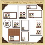 Raggedy Sisters Printable Pack Graphics Clip Art Download