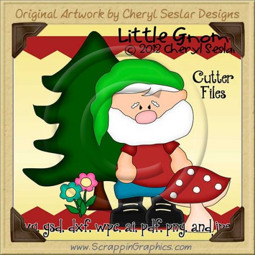 Little Gnome Cutter Cutting Files Collection