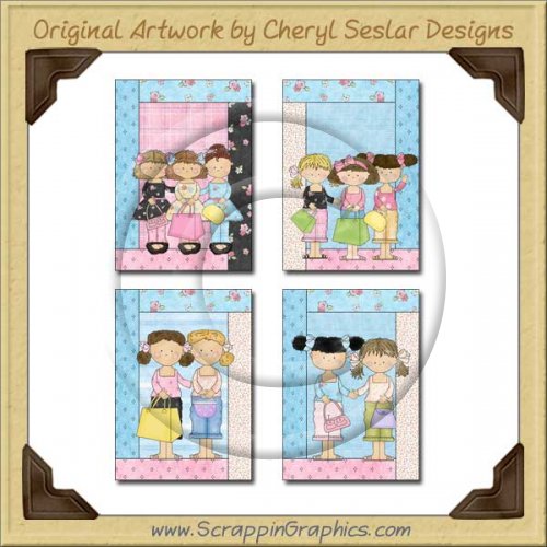 Forever Friends Cards Collection Printable Craft Download